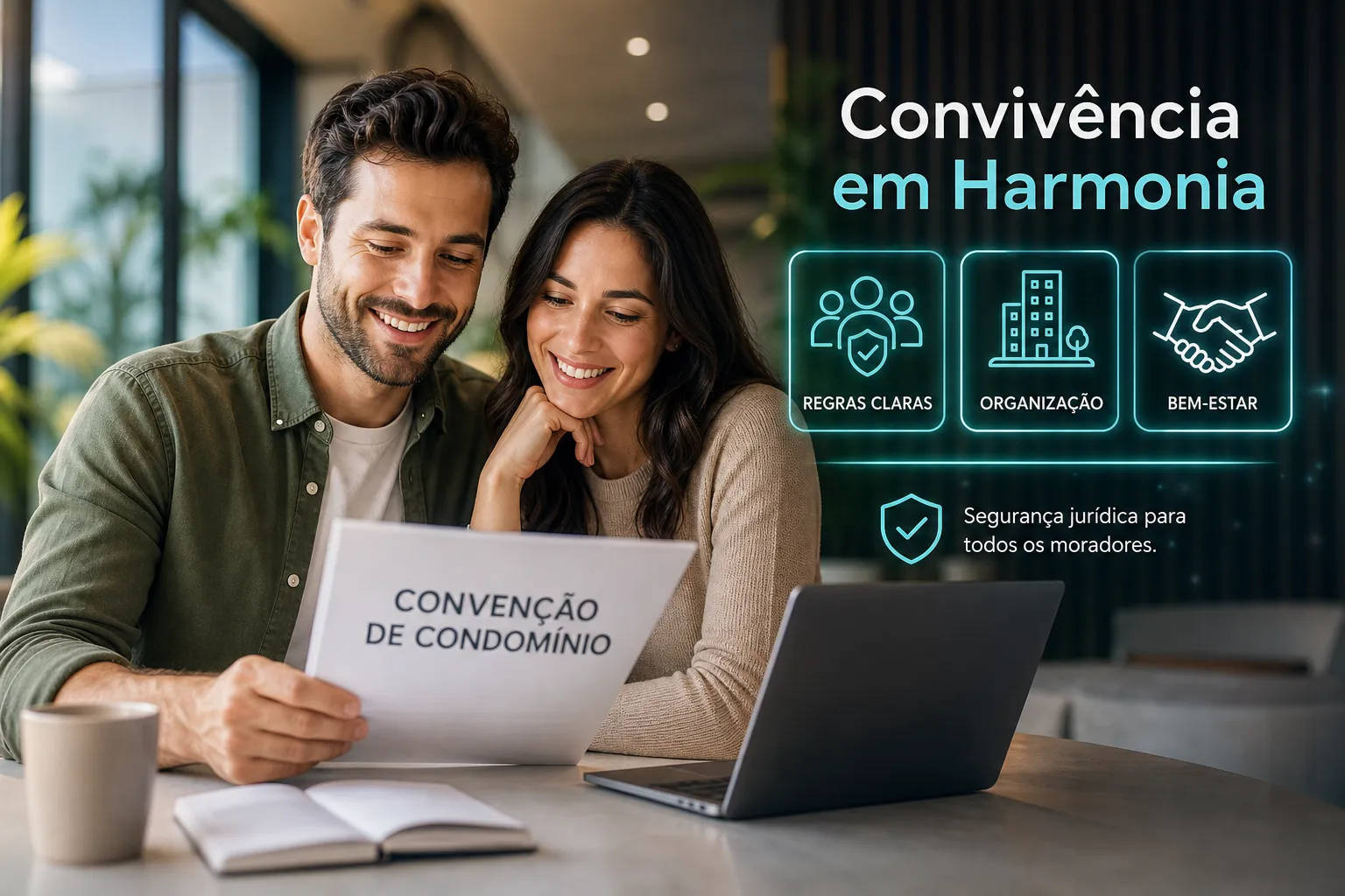 Guia de administração de condomínios em BH: síndico e conselho em reunião de prestação de contas